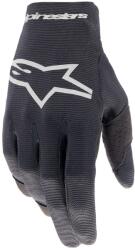 Alpinestars Mănuși de motocross Alpinestars Radar pentru copii, negru-argintiu (AIM175-0031)