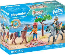 Playmobil Playmobil-DRUMETIE LA PLAJA CU CAII AMELIA SI BEN (PM71470)