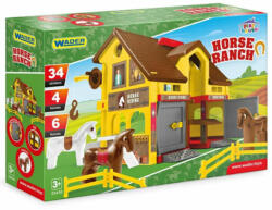 Wader Play House: Lovarda játékszett kiegészítőkkel - Wader (25430)