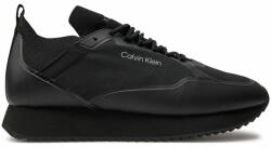 Calvin Klein Sneakers Calvin Klein Low Top Lace Up Nylon HM0HM00921 Triple Black 0GJ Bărbați