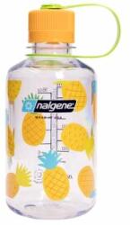 Nalgene Narrow-Mouth 500 mL Sustain Sticlă Clear w/Pineapples print 682021-0132