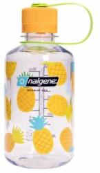Nalgene Narrow-Mouth 500 mL Sustain Sticlă Nalgene Clear w/Pineapples print 682021-0132