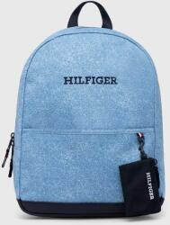 Tommy Hilfiger gyerek hátizsák sötétkék, kis, nyomott mintás - sötétkék Univerzális méret - answear - 32 990 Ft