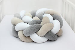 Scamp prémium minőségű fonott rácsvédő - Fehér/szürke/bézs - babamamawebaruhaz - 13 990 Ft