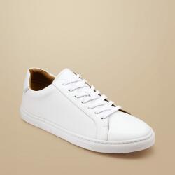 Charles Tyrwhitt Leather Sneakers - White - 44, 5