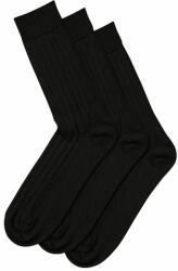 Charles Tyrwhitt Merino Wool Blend 3-pack Socks - Black - L