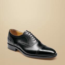 Charles Tyrwhitt Leather Oxford Brogue Shoes - Black - 42