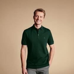 Charles Tyrwhitt Pique Polo - Dark Green - XL