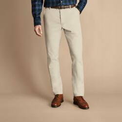 Charles Tyrwhitt Ultimate Non-Iron Chinos - Stone - Extra Slim fit | 32 | 30