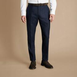 Charles Tyrwhitt Ultimate Performance Suit Trousers - Navy - Slim fit | 38 (Befejezetlen) | 34