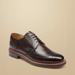 Charles Tyrwhitt Rubber Sole Derby Brogue Shoes - 42, 5