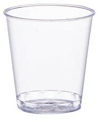  Műanyag stampedlis pohár 20ml víztiszta 50db/cs (KHMU020VT)