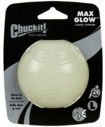 Chuckit! ! Max Glow Fluoreszkáló labda L (7cm) - pegazusallatpatika