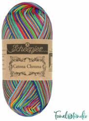 Scheepjes Catona Chroma - 022 Rainbow - 50gramm