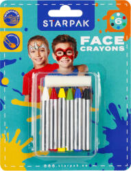 STARPAK Arcfestő krétakészlet, 6 db-os, Starpak (STK-528375)