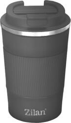 Zilan Cana de cafea zilan zln9923 termos, capacitate 510ml, interior din inox, pereti dublii, gri (ZLN9923)