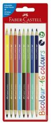 Faber-Castell Színes ceruza FABER-CASTELL Bicolor kétszínű 8 db/készlet 16 szín/ készlet (116197)