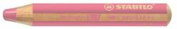 STABILO Színes ceruza STABILO Woody 3in1 hengeres vastag rózsaszín (880/334)
