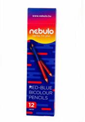 Nebulo Postairón NEBULO háromszögletű piros-kék (RNB-TR-1)