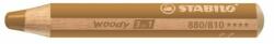 STABILO Színes ceruza STABILO Woody 3in1 hengeres vastag arany (880/810)