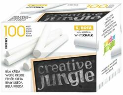 Creative Jungle Táblakréta CREATIVE JUNGLE fehér kerek 100 db/doboz (CJB2268)