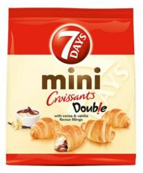 7days Croissant 7DAYS mini kakaós és vanília ízű töltelékkel 200g (55923)