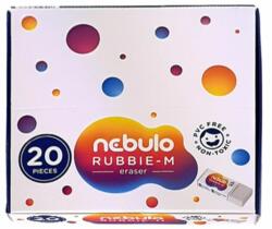 Nebulo Radír NEBULO papírtokos forgács mentes 59x21x11mm fehér (RUBBIE-M) - decool