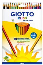 GIOTTO Színes ceruza GIOTTO elios háromszögletű 18 db/készlet (277900)