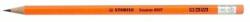 STABILO Grafitceruza STABILO Swano 4907 HB hatszögletű radíros neon narancssárga (4907/HB-54)