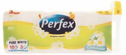 Perfex Toalettpapír PERFEX 3 rétegű 10 tekercses kamilla (HT09308) - decool