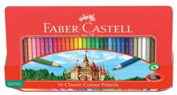 Faber-Castell Színes ceruza FABER-CASTELL hatszögletű fémdobozos 36 db/készlet (115886) - decool