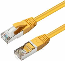 MicroConnect CAT6A S/FTP 5m Yellow LSZH, Shielded Network Cable, LSZH (MC-SFTP6A05Y)