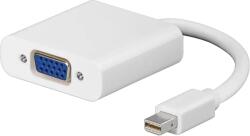 MicroConnect Adaptor Mini DisplayPort la VGA pasiv alb (MDPVGA)