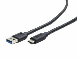 Gembird Cablu de date si incarcare USB-A (USB 3.0) - USB-C (USB 3.1), 1.8m, negru (SPDC-mUSB TYPE C)
