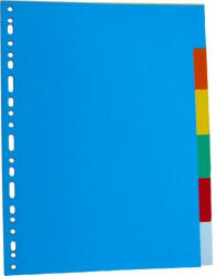 Optima Separatoare carton A4 5 culori/set (OP-405 OD K)