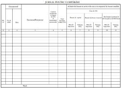 Office Jurnal cumparari A4 100 file