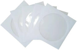 Rk Set 100 plicuri CD/DVD 124x124mm offset 90g/mp fereastra (100.CD124.124.090A)