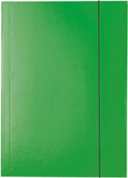 Office Mapa carton plastifiat A4 cu elastic verde