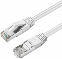 MicroConnect CAT6A S/FTP 2m White LSZH, Shielded Network Cable, LSZH (MC-SFTP6A02W)