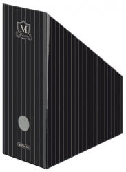 Herlitz Suport vertical carton plastifiat Montana negru 11.5cm (10085090)