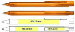 Schneider Essential - pix cu mecanism mina albastra, corp plastic orange (547986)