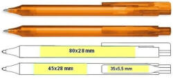 Schneider Pix mecanism Essential albastru corp plastic orange 0.4mm (547986)