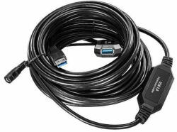 MicroConnect Cablu prelungitor activ USB-A 3.2 Gen1 5Gbit 10m (USB3.0AAF10A)