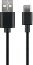 MicroConnect Cablu USB-C la USB-A 2.0 0.5m negru (USB3.1CCHAR05B)