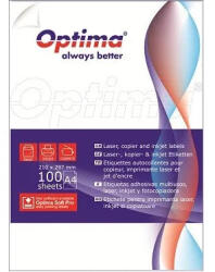 Optima Etichete autoadezive CD 2/A4 D117mm 100 coli (OP-402117018)