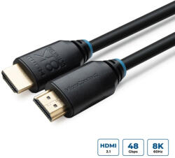 MicroConnect Cablu HDMI 2.1 5m 8K 60Hz (MC-HDM19195V2.1)