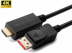 MicroConnect Cablu convertor Displayport 1.4 la HDMI 2.0, 4K*2K@60Hz, Unidirectional, 1.5m (MC-DP-HDMI-1504K)