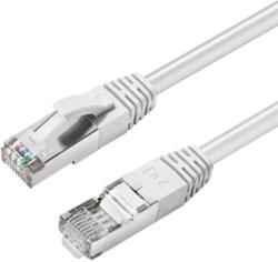 MicroConnect Patch cord CAT6A S/FTP 0.5m alb LSZH (MC-SFTP6A005W)