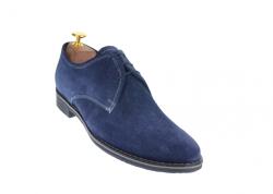 Rovi Design OFERTA marimea 41 - Pantofi barbati casual din piele naturala, culoare bleumarin L336BLM - ellegant
