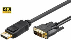 MicroConnect DisplayPort to DVI-D Cable 5m, DP v1.2- DVI-D 24+1 (DP-DVI-MM-500)